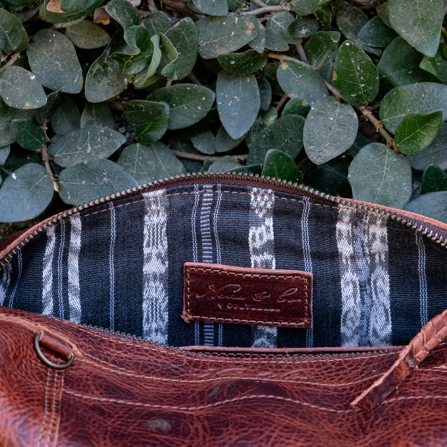MEDIUM BEATRIZ CONVERTIBLE DAY BAG - FULL LEATHER - COPPER