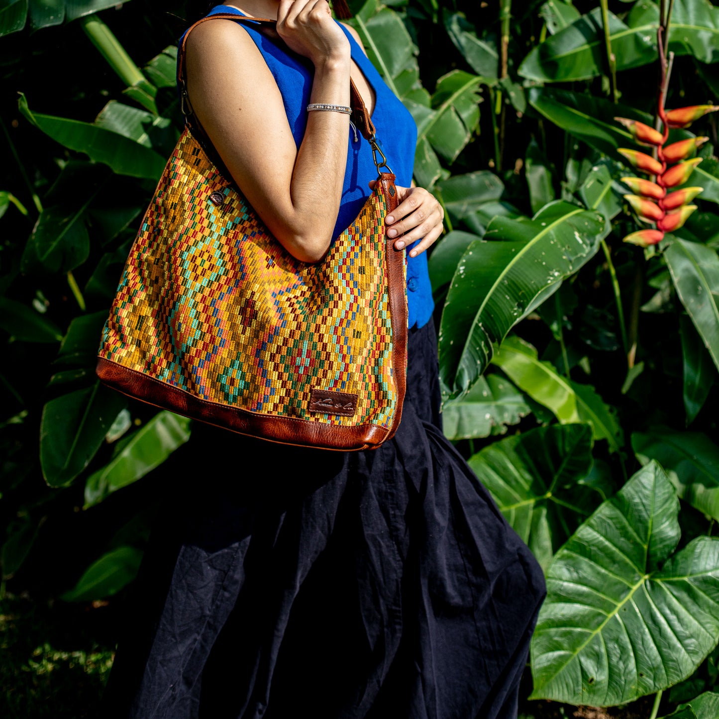 PENELOPE BAG - H&S DIAMONDS - HONEY - NO. 18304