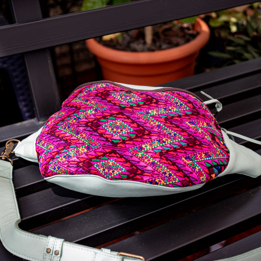 EL DON MANNY PACK - OOAK HUIPIL - LUCITE - NO. 18056