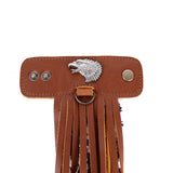 LAYERED TASSEL SET - EAGLE HEAD - CAFE