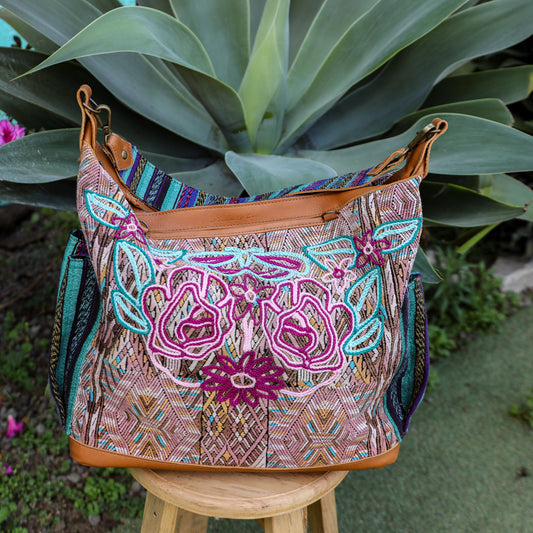 BEATRIZ CDB SET - EMBELLISHED NECKLINE - OOAK - BRANDY - NO. 19418