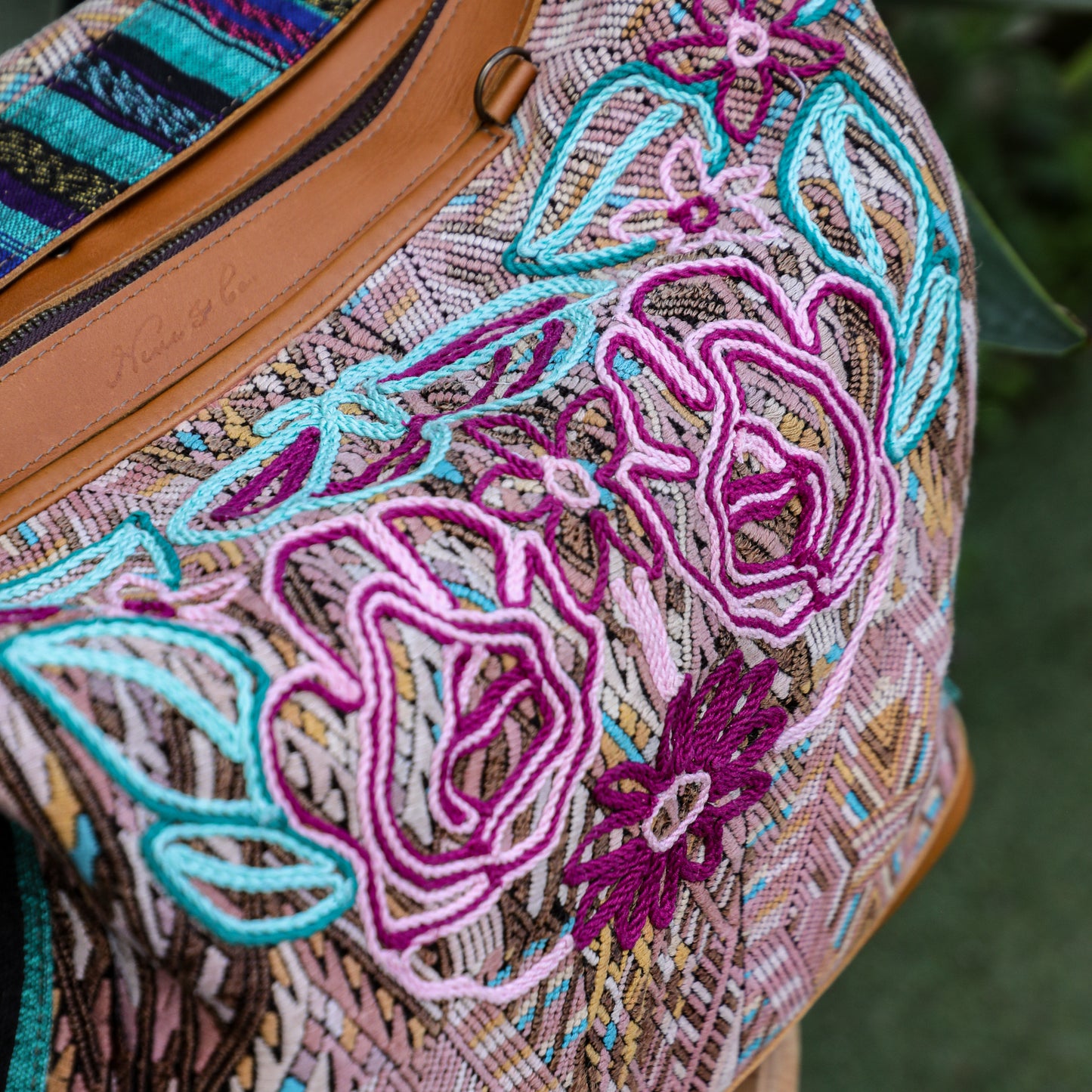 BEATRIZ CDB SET - EMBELLISHED NECKLINE - OOAK - BRANDY - NO. 19418