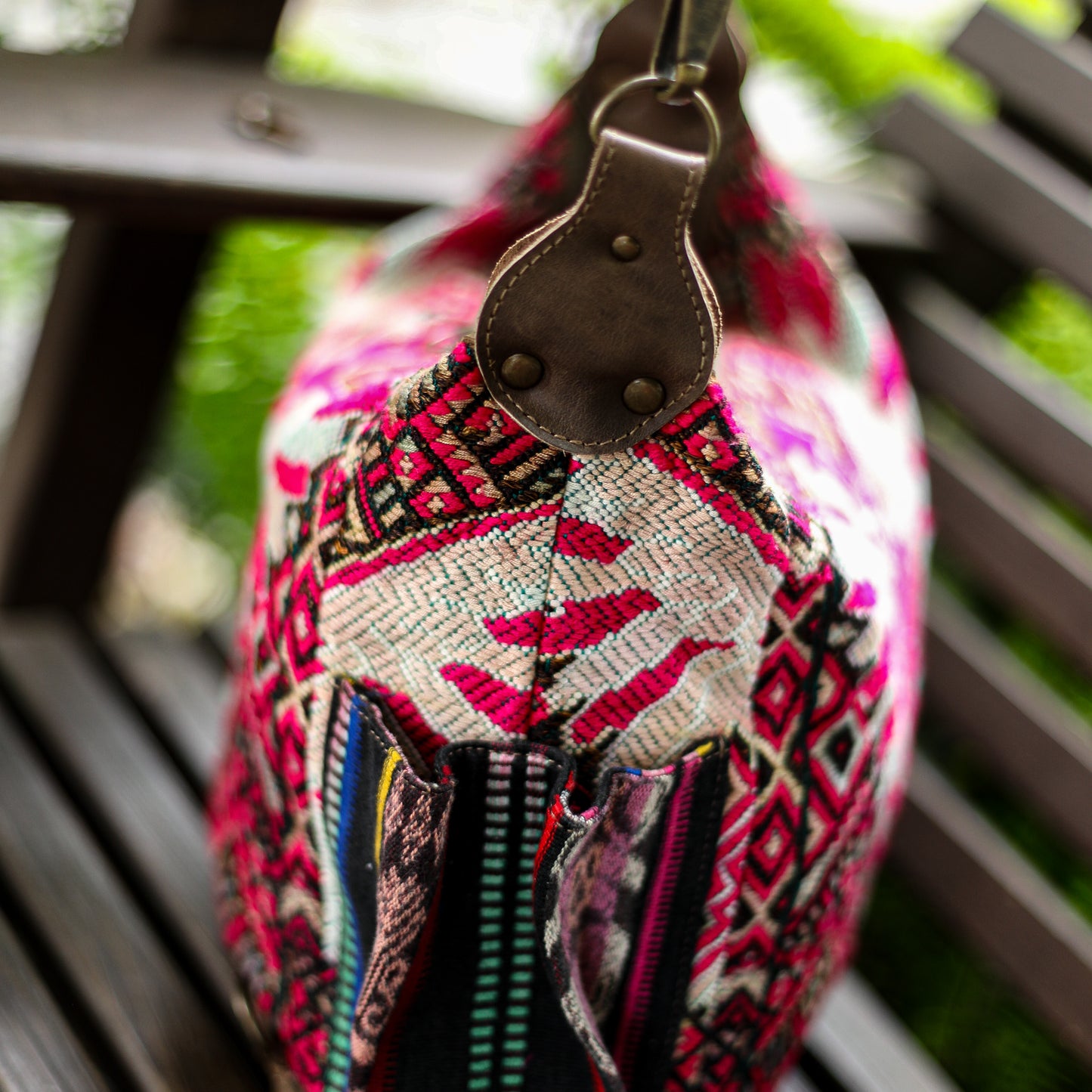 BEATRIZ MCDB + DIAMANTE STRAP - OOAK HUIPIL - FOSSIL - 18920