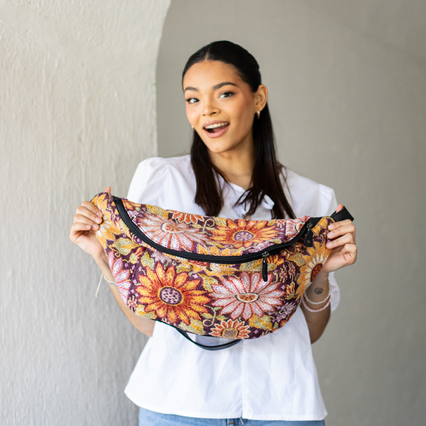 ETHAN BAG - OOAK HUIPIL - BLACK - NO. 18134