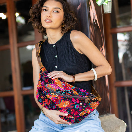 ETHAN BAG - OOAK HUIPIL - WRANGLER - NO. 18125