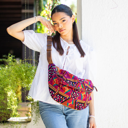 ETHAN BAG - OOAK HUIPIL - WRANGLER - NO. 18123