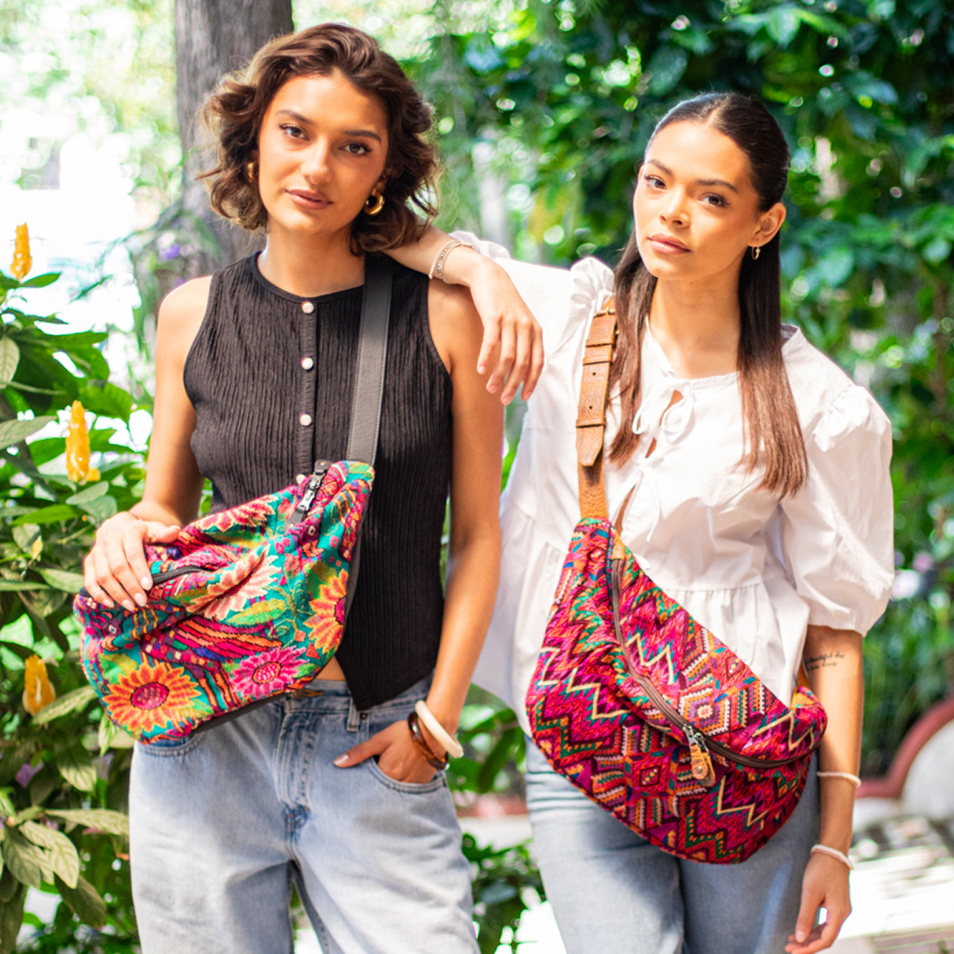 ETHAN BAG - OOAK HUIPIL - BLACK - NO. 18135