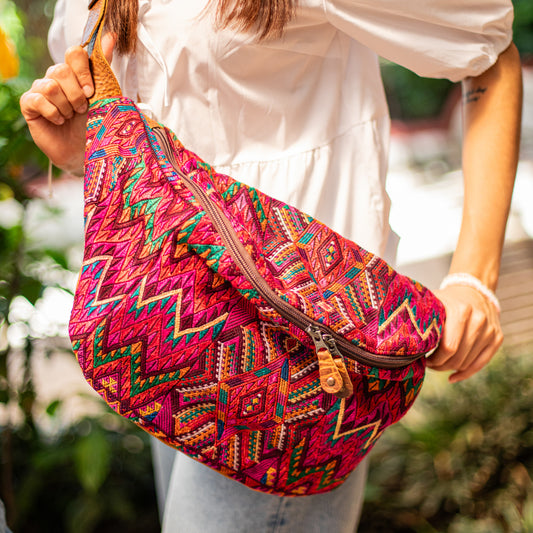 ETHAN BAG - OOAK HUIPIL - WRANGLER - NO. 18130