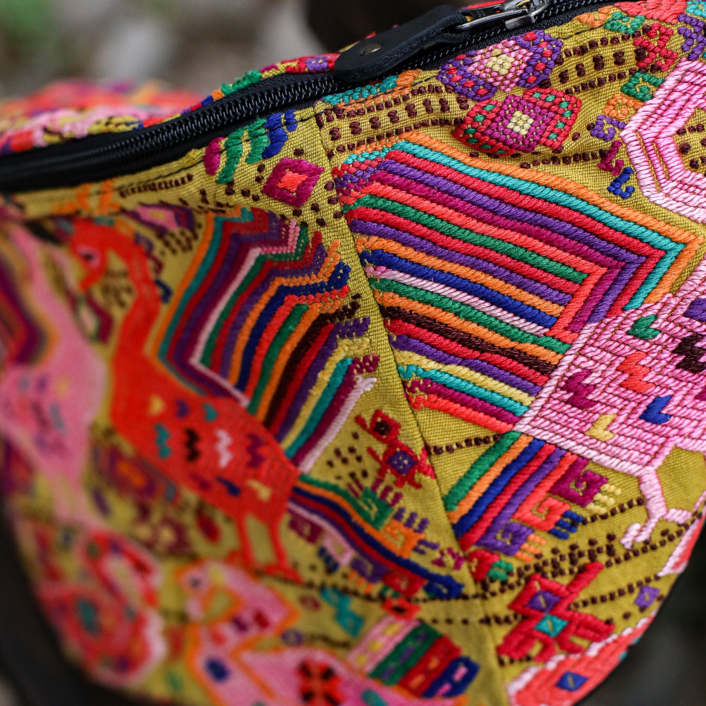 ETHAN BAG - OOAK HUIPIL - BLACK - NO. 200504