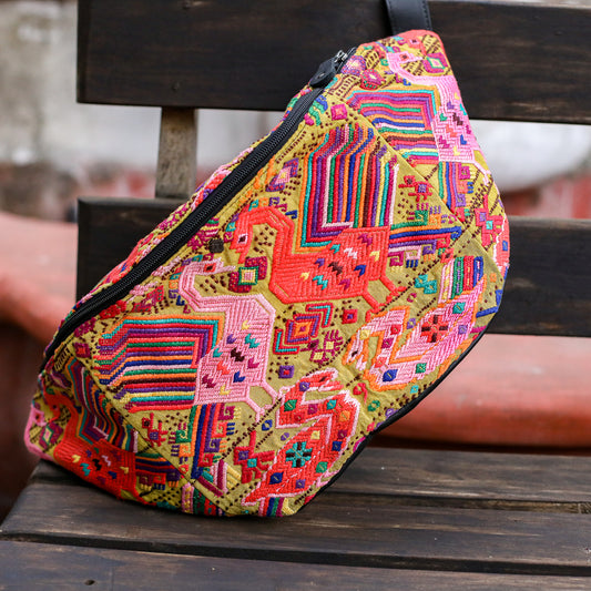 ETHAN BAG - OOAK HUIPIL - BLACK - NO. 200504