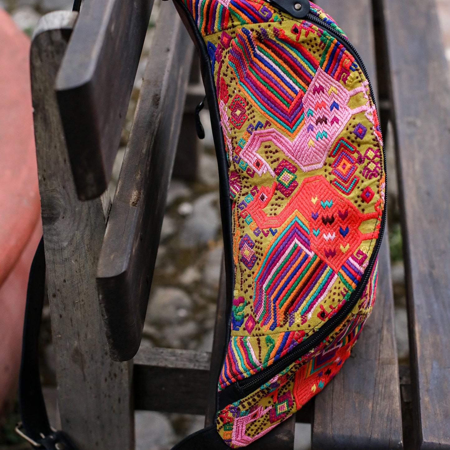 ETHAN BAG - OOAK HUIPIL - BLACK - NO. 200504