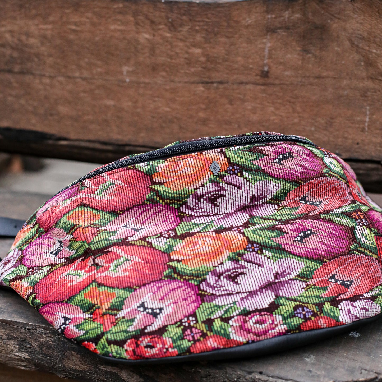 ETHAN BAG - OOAK HUIPIL - BLACK - NO. 200502