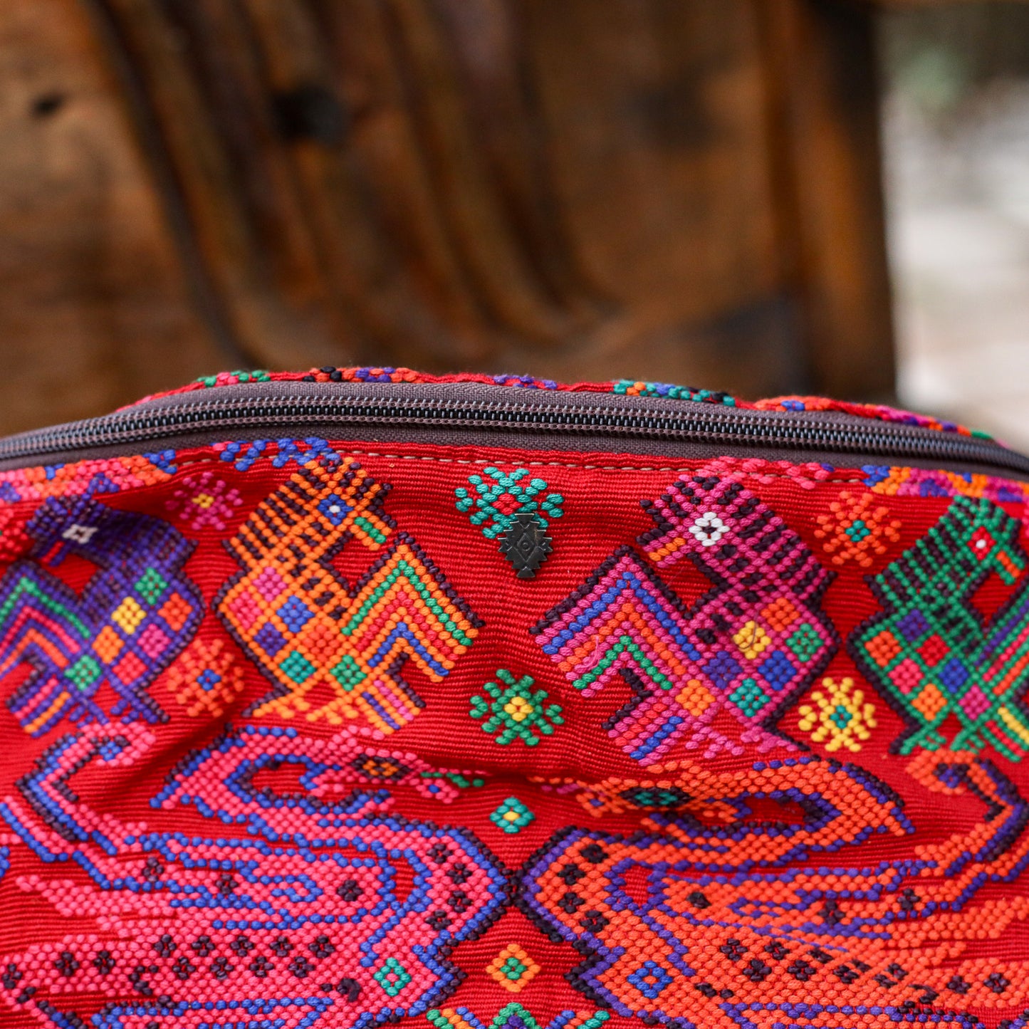 ETHAN BAG - OOAK HUIPIL - CAFE - NO. 200494