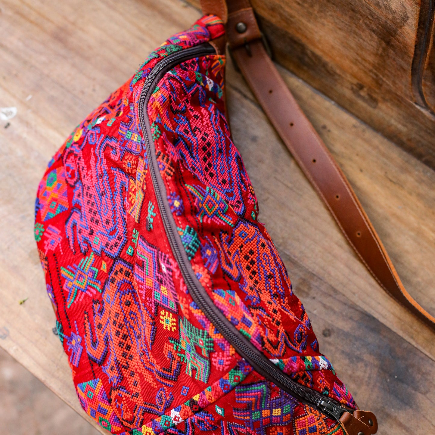 ETHAN BAG - OOAK HUIPIL - CAFE - NO. 200494