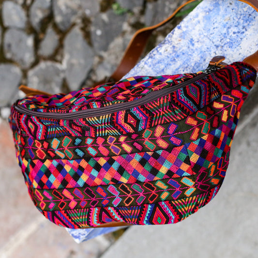ETHAN BAG - OOAK HUIPIL - CAFE - NO. 200492