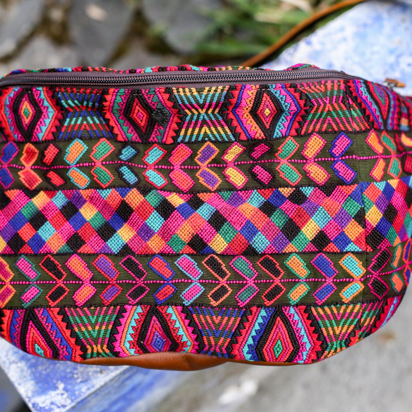 ETHAN BAG - OOAK HUIPIL - CAFE - NO. 200492