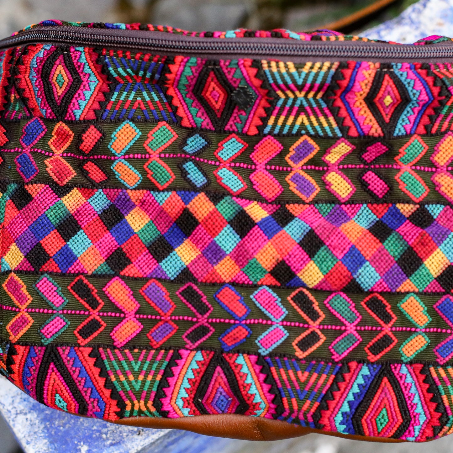 ETHAN BAG - OOAK HUIPIL - CAFE - NO. 200492