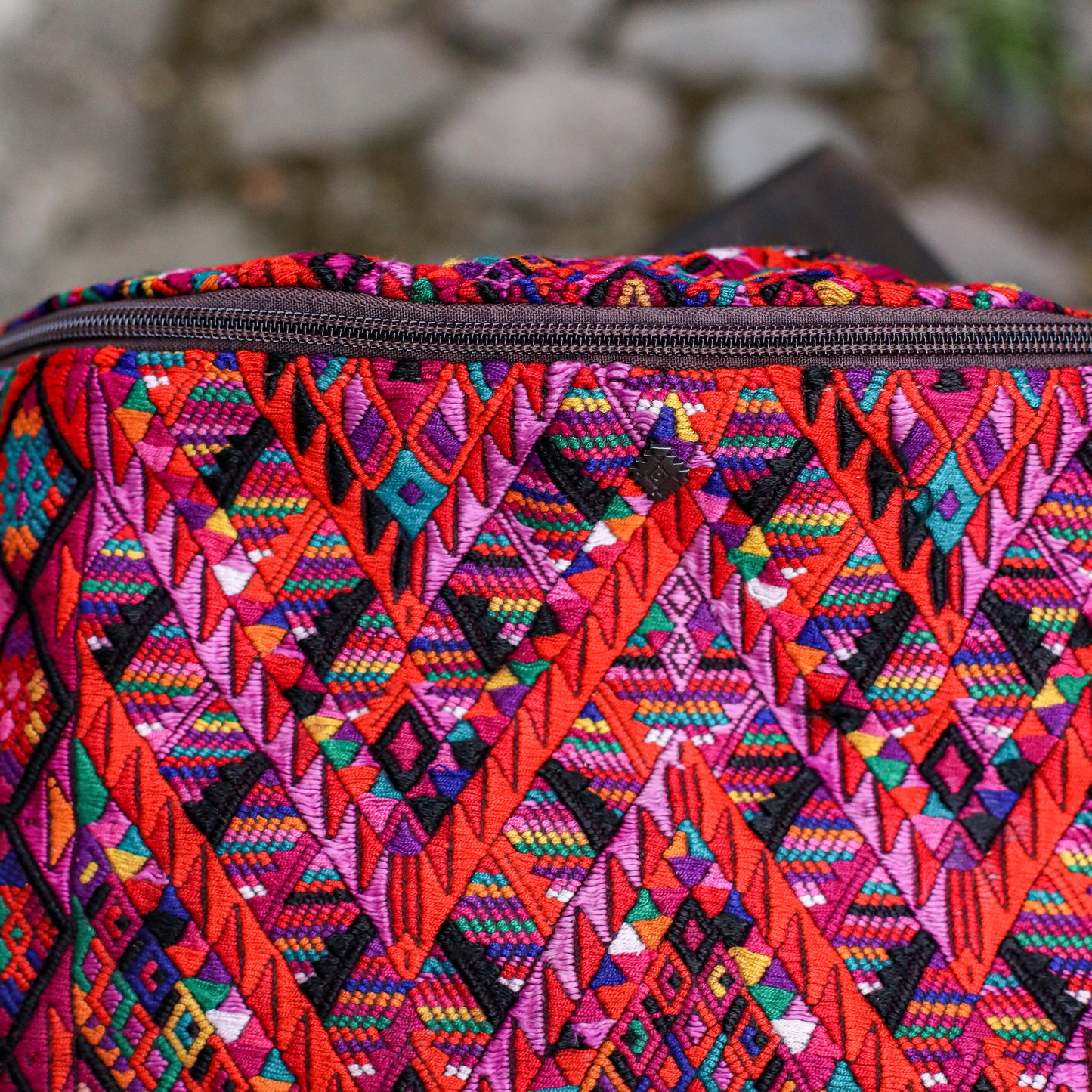 ETHAN BAG - OOAK HUIPIL - CAFE - NO. 200495