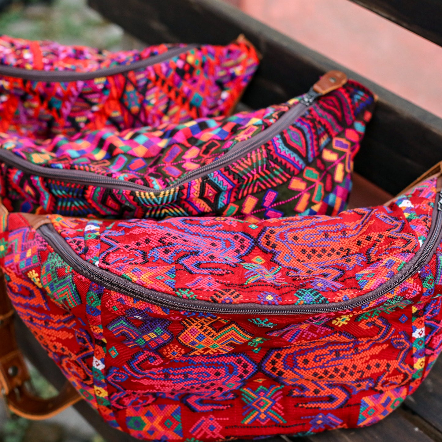 ETHAN BAG - OOAK HUIPIL - CAFE - NO. 200494