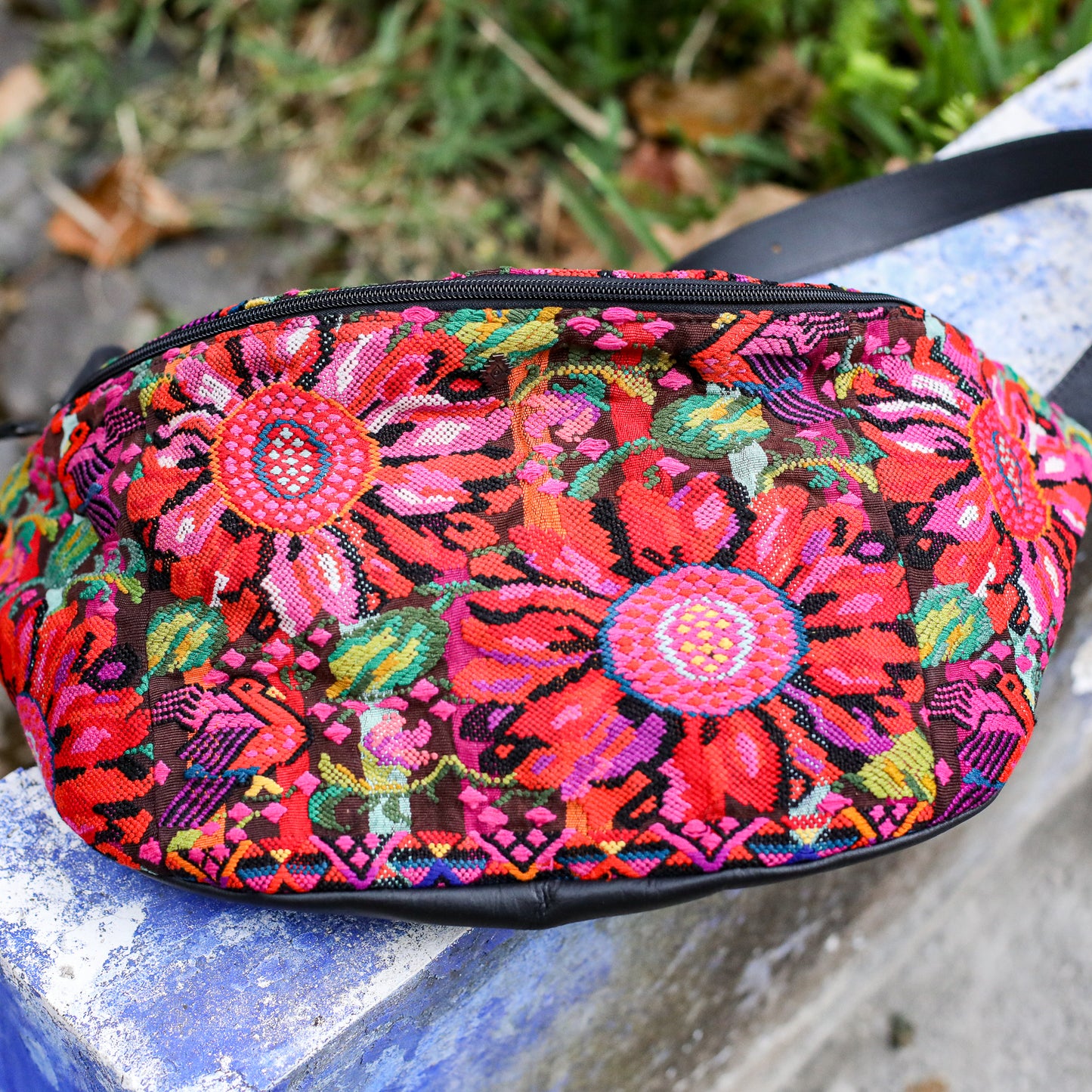 ETHAN BAG - OOAK HUIPIL - BLACK - NO. 200503