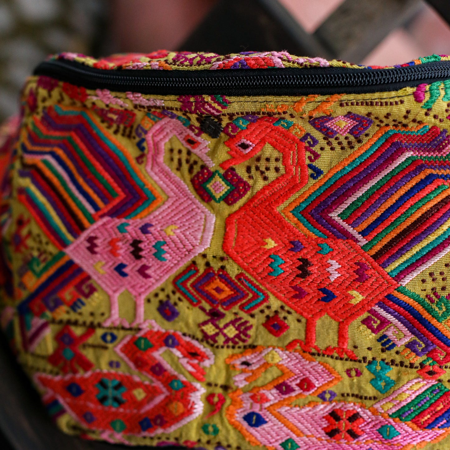 ETHAN BAG - OOAK HUIPIL - BLACK - NO. 200504
