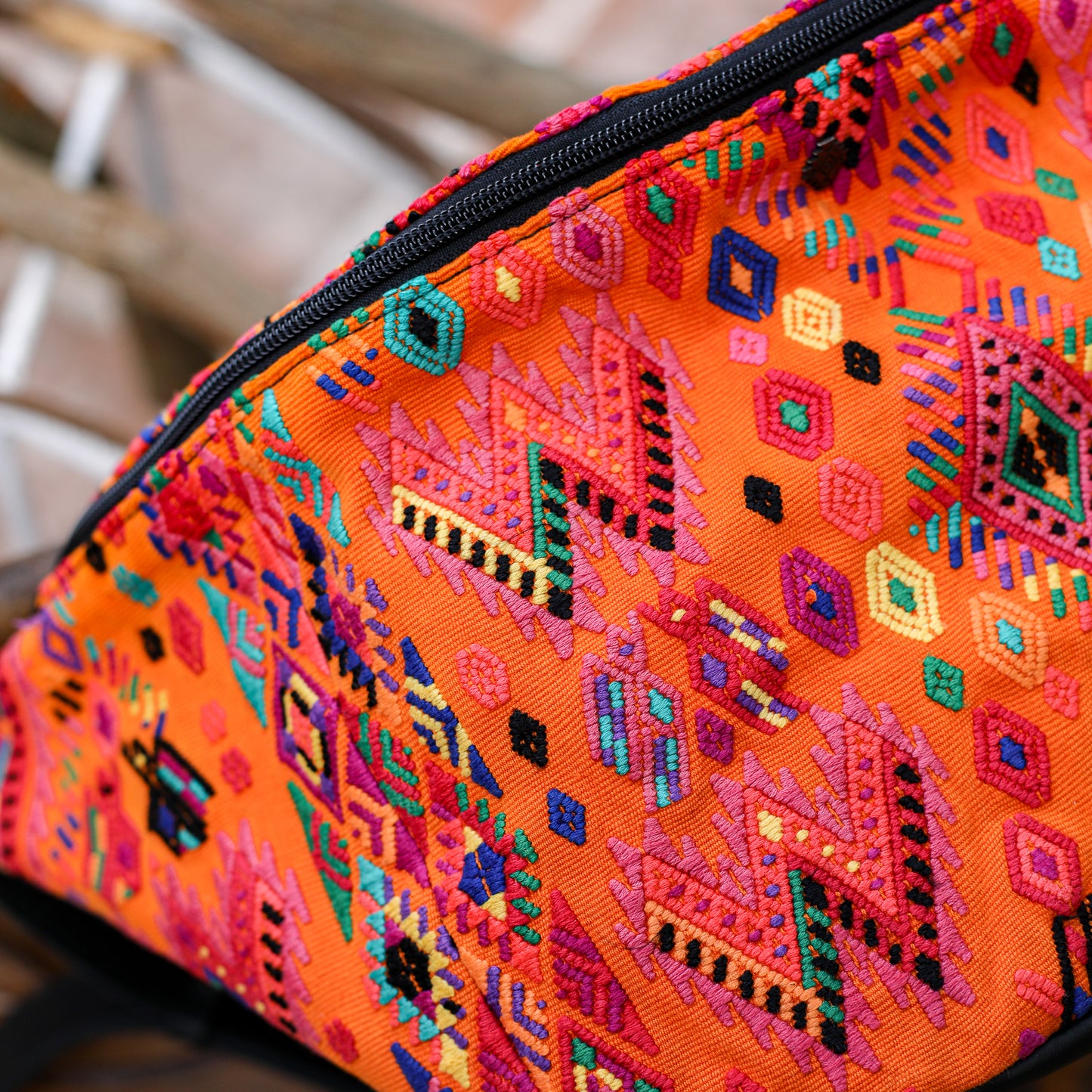 ETHAN BAG - OOAK HUIPIL - BLACK - NO. 200497
