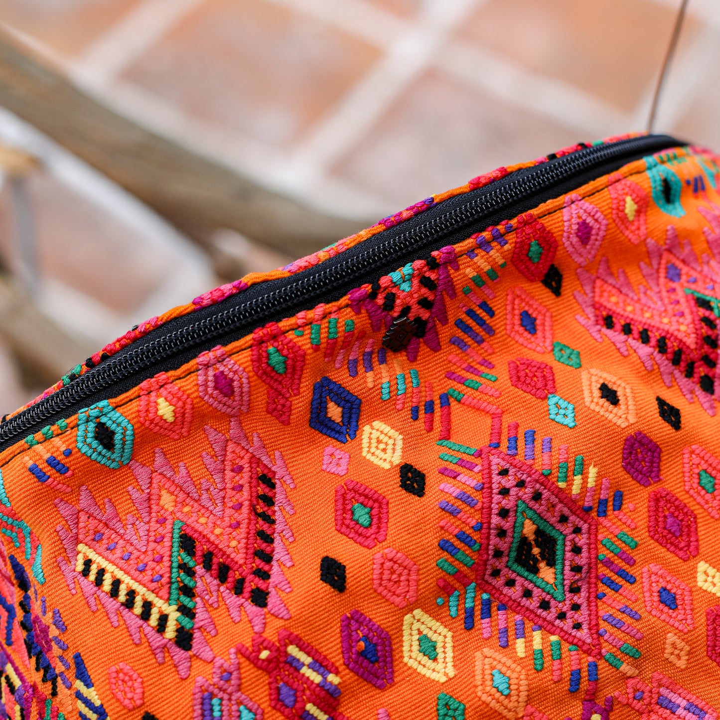 ETHAN BAG - OOAK HUIPIL - BLACK - NO. 200497