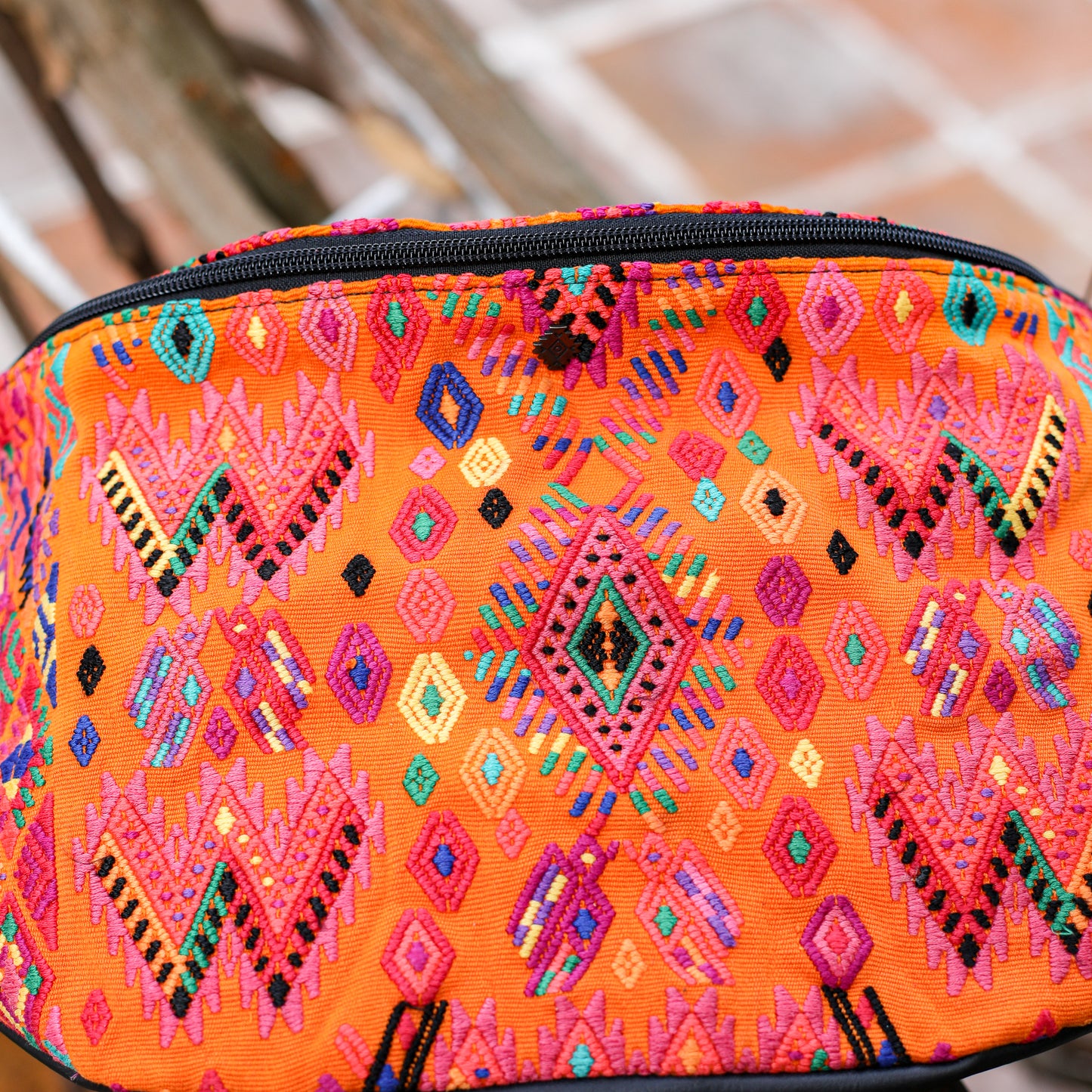 ETHAN BAG - OOAK HUIPIL - BLACK - NO. 200497