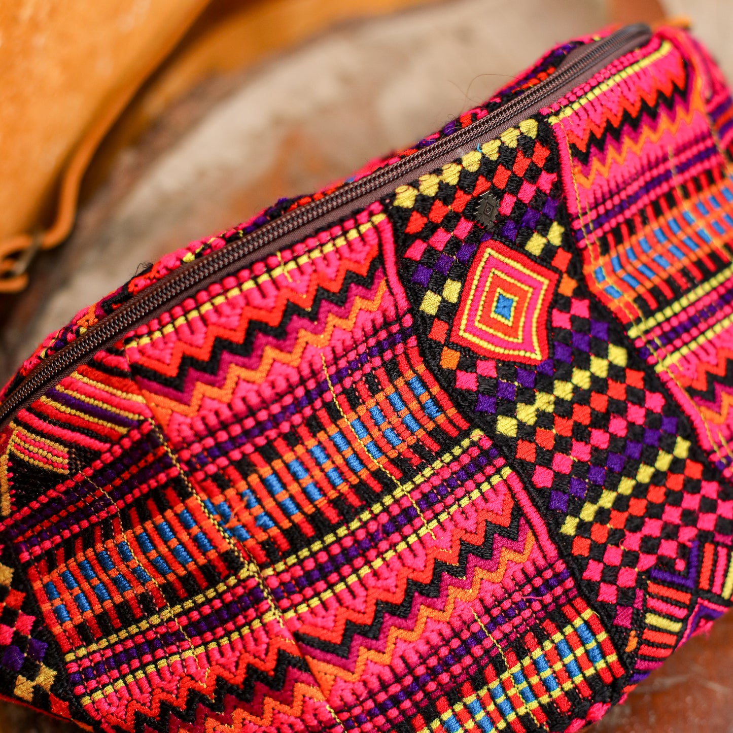 ETHAN BAG - OOAK HUIPIL - CAFE - NO. 200489