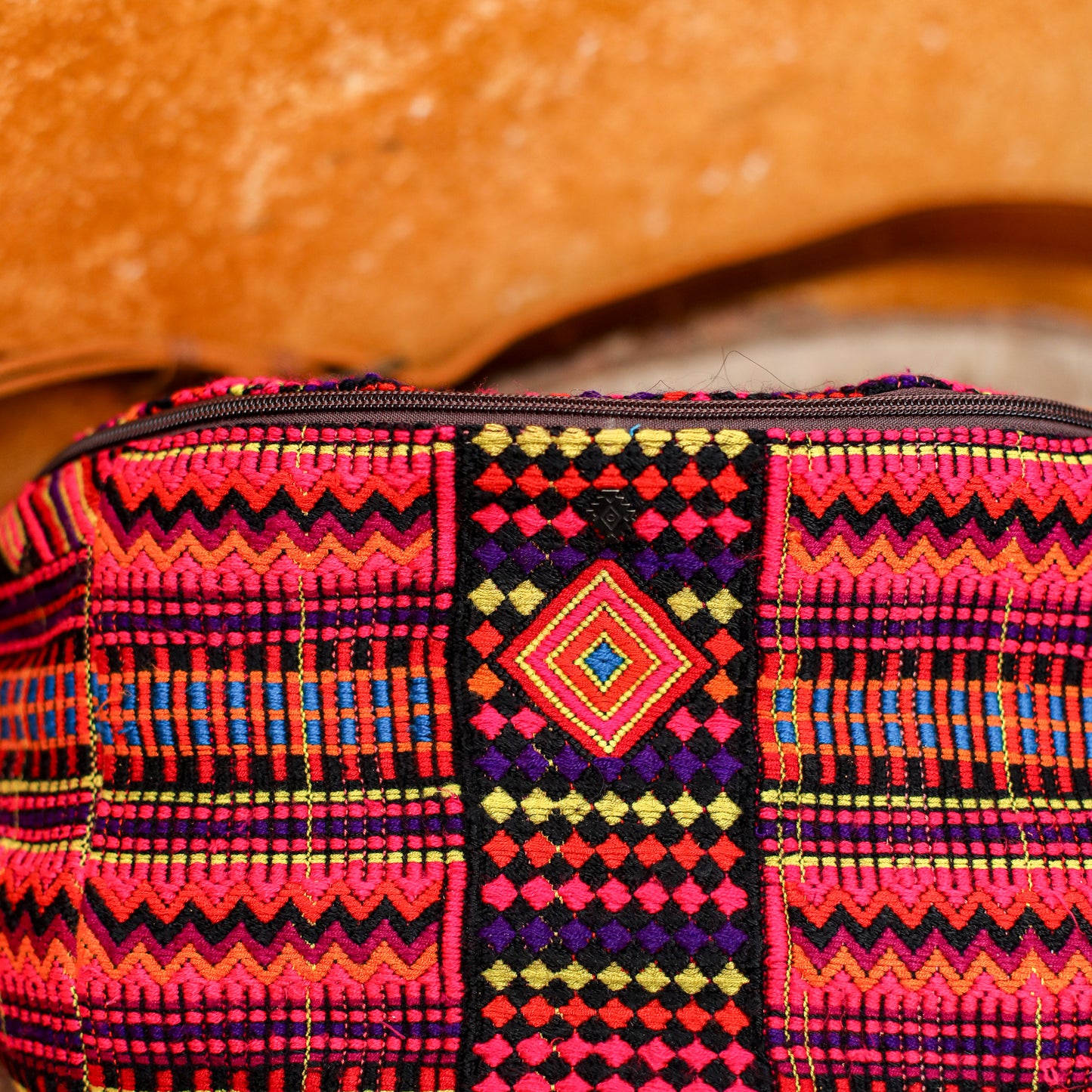 ETHAN BAG - OOAK HUIPIL - CAFE - NO. 200489