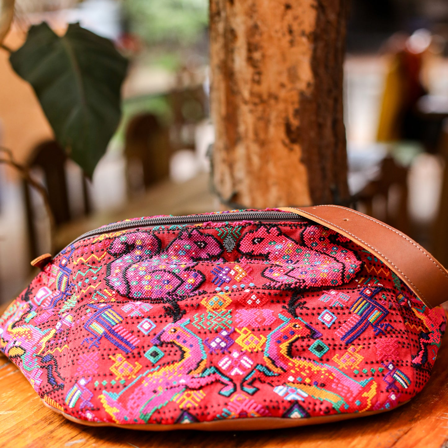 ETHAN BAG - OOAK HUIPIL - CAFE - NO. 200487