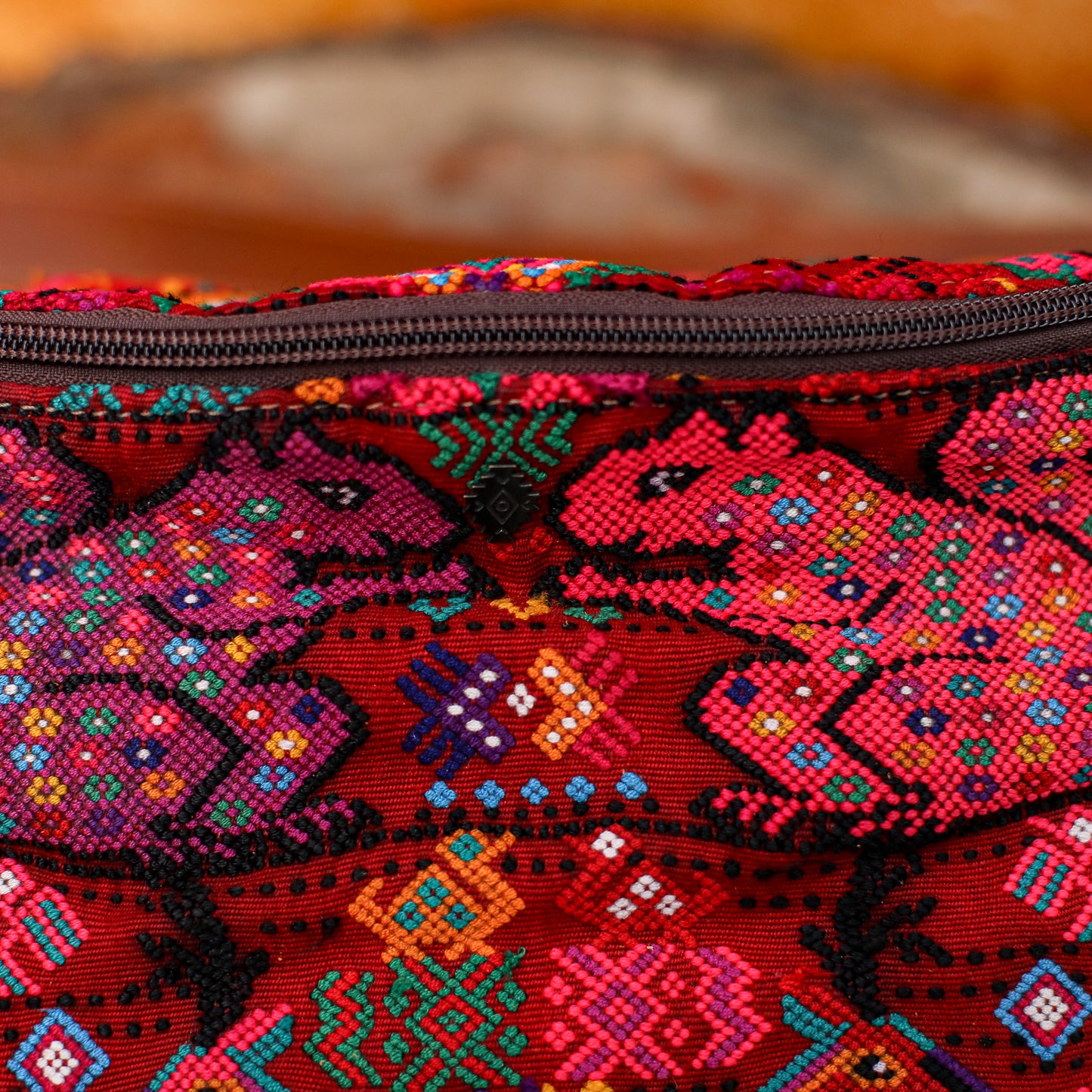 ETHAN BAG - OOAK HUIPIL - CAFE - NO. 200487