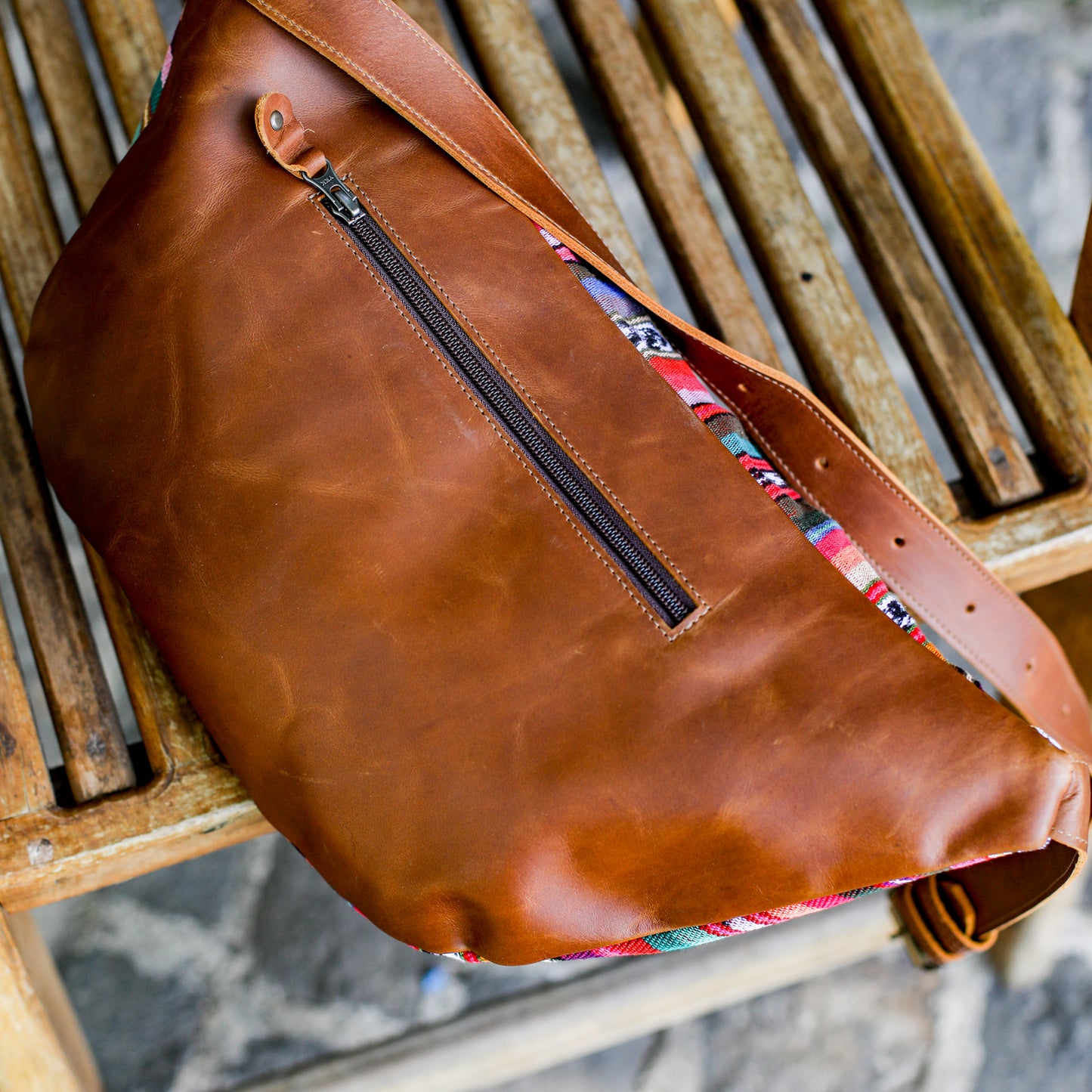 ETHAN BAG - JAVANA - CAFE