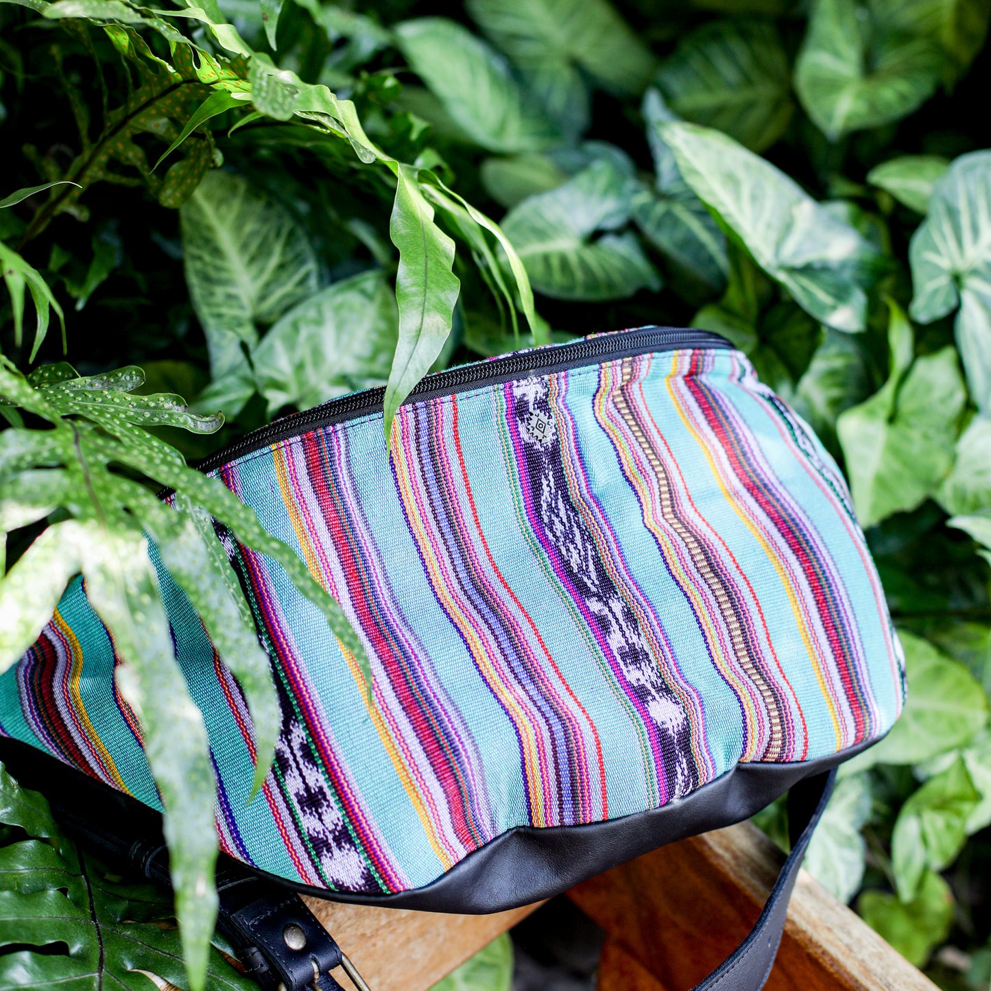 ETHAN BAG - OG TEAL - BLACK