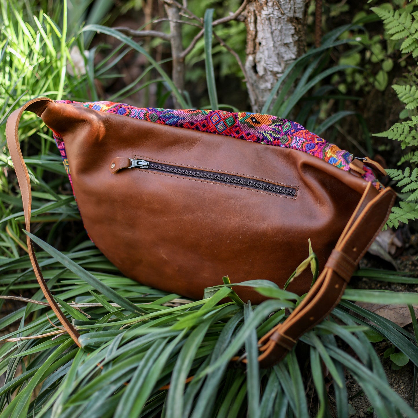 ETHAN BAG - OOAK HUIPIL - CAFE - NO. 19929