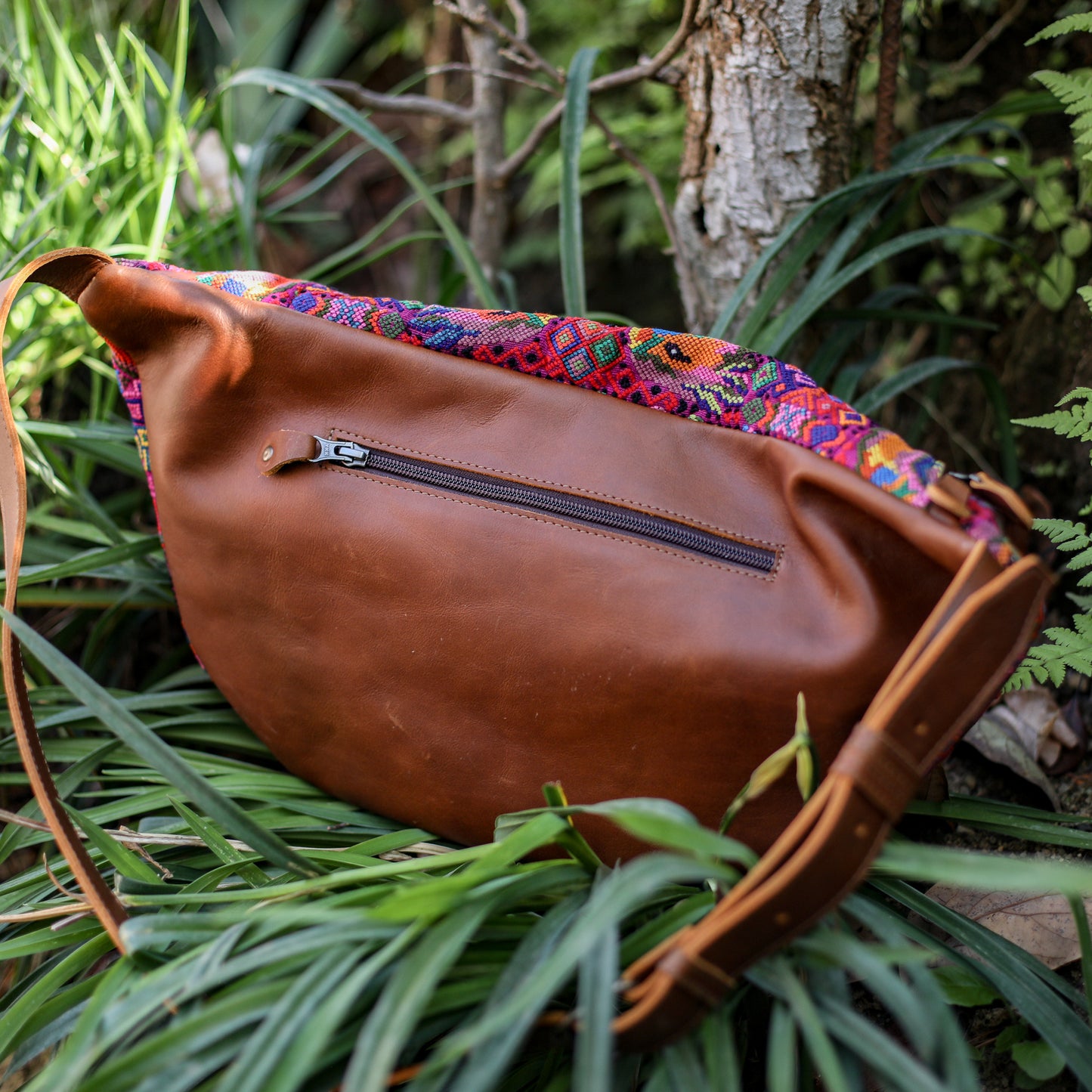 ETHAN BAG - OOAK HUIPIL - CAFE - NO. 19929
