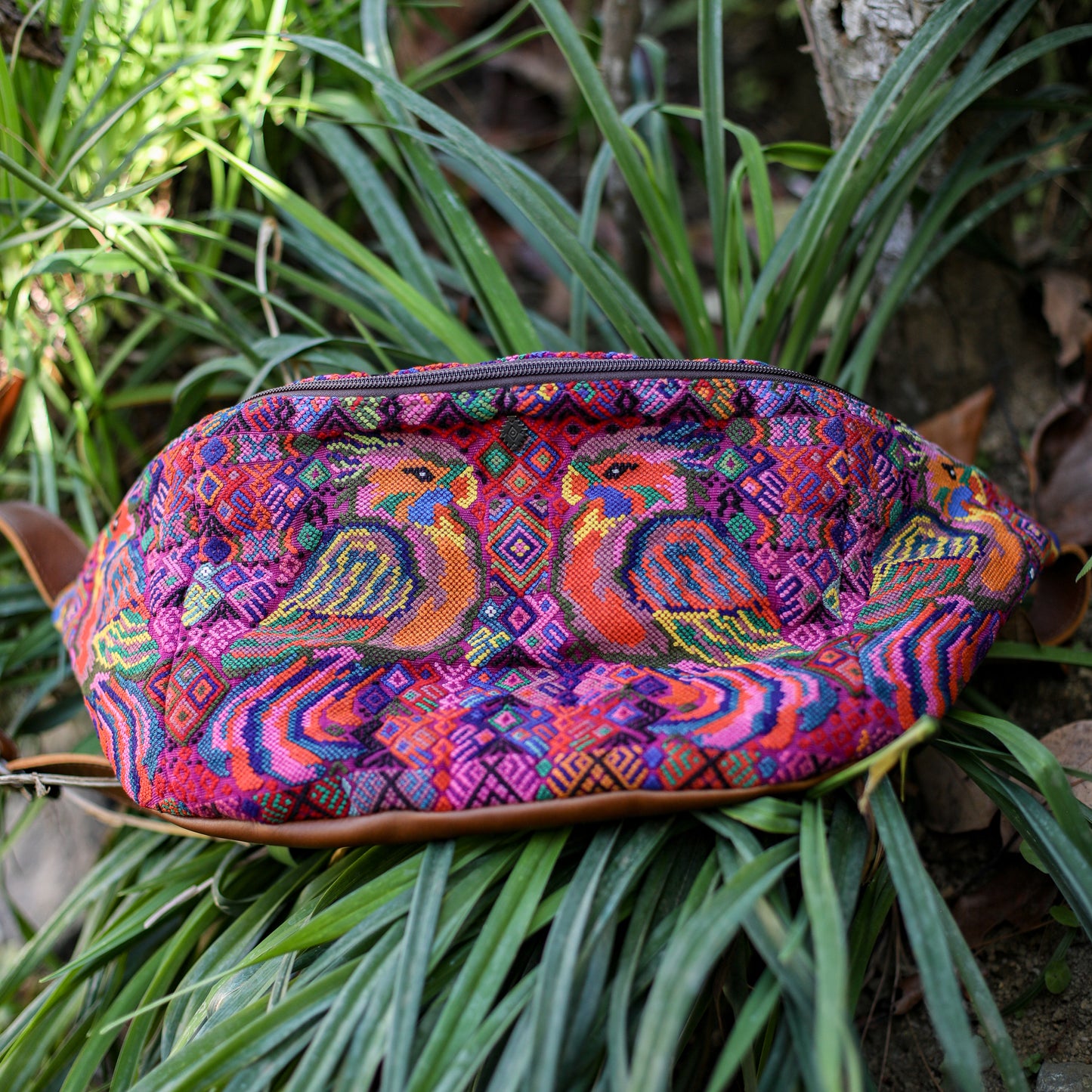 ETHAN BAG - OOAK HUIPIL - CAFE - NO. 19929