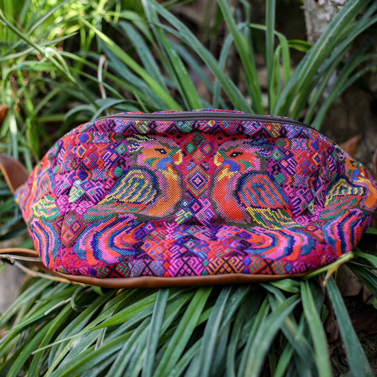 ETHAN BAG - OOAK HUIPIL - CAFE - NO. 19929