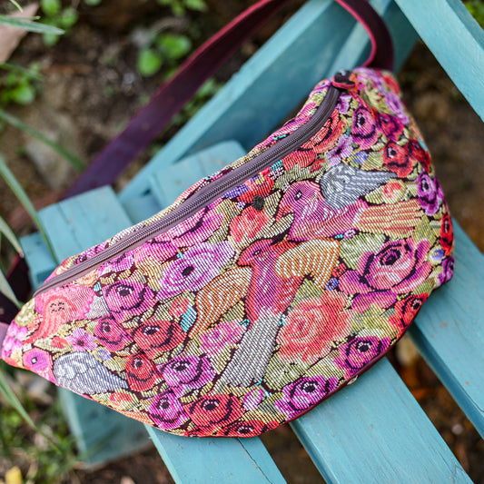 ETHAN BAG - OOAK HUIPIL - VINO TINTO - NO. 19934