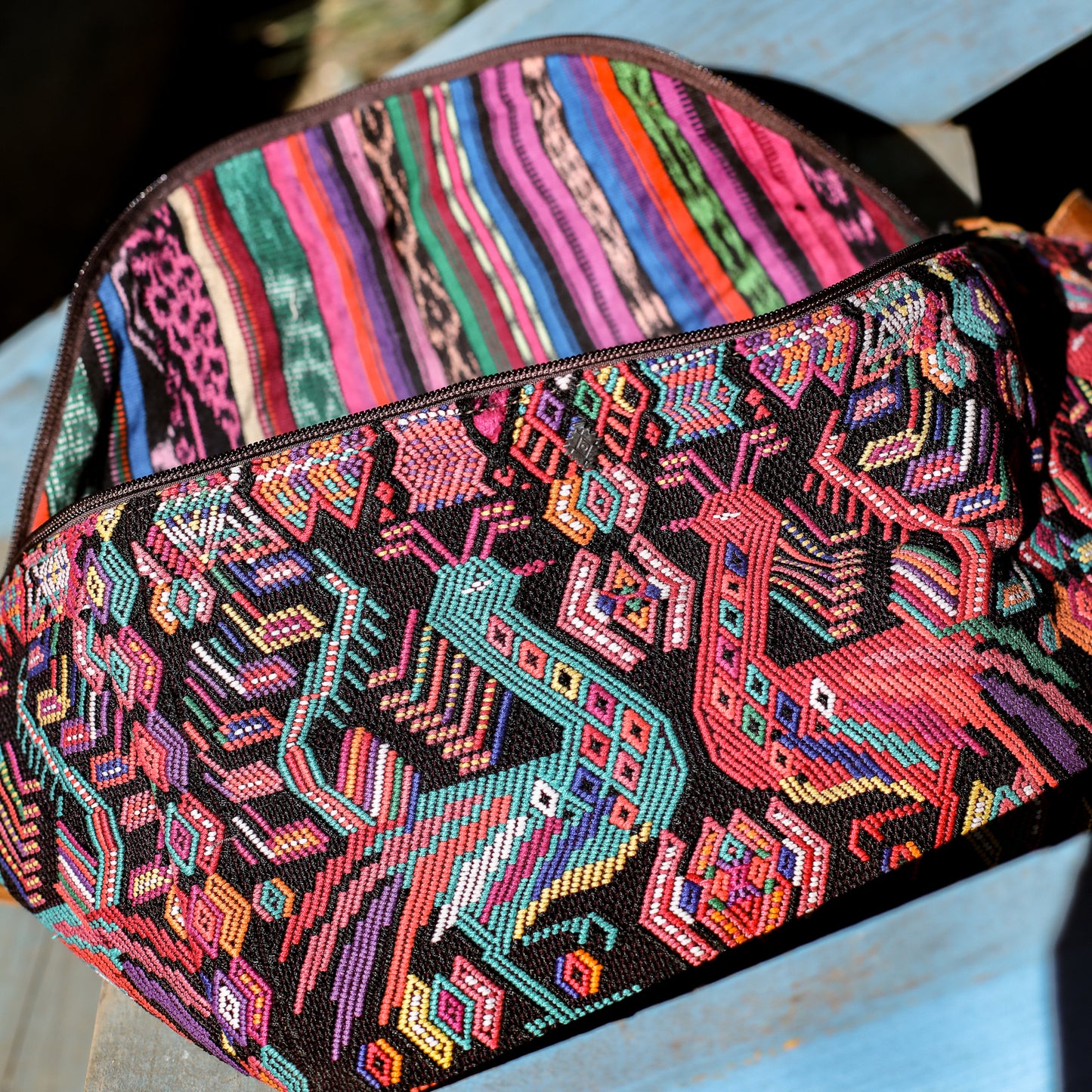 ETHAN BAG - OOAK HUIPIL - CAFE - NO. 19922