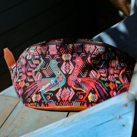 ETHAN BAG - OOAK HUIPIL - CAFE - NO. 19922