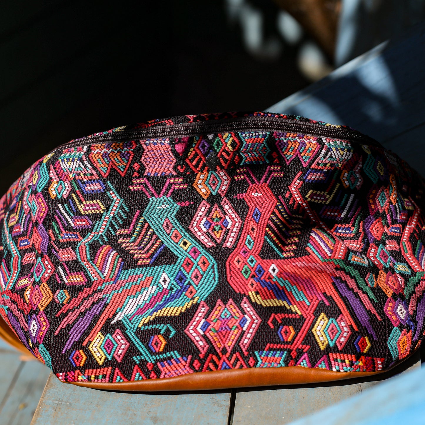 ETHAN BAG - OOAK HUIPIL - CAFE - NO. 19922