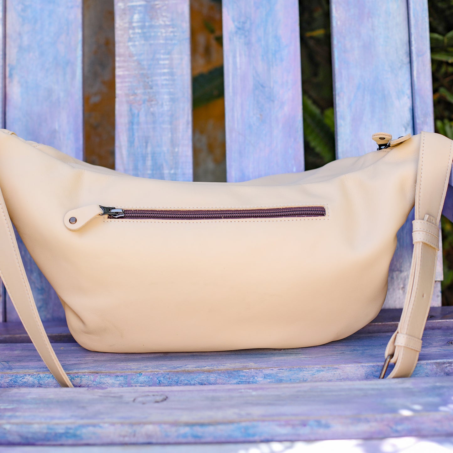 ETHAN BAG - FULL LEATHER - BUTTER