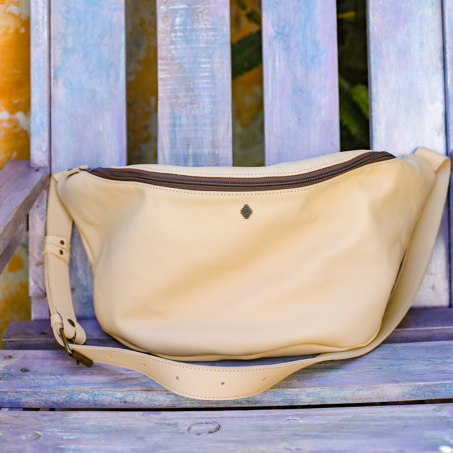 ETHAN BAG - FULL LEATHER - BUTTER