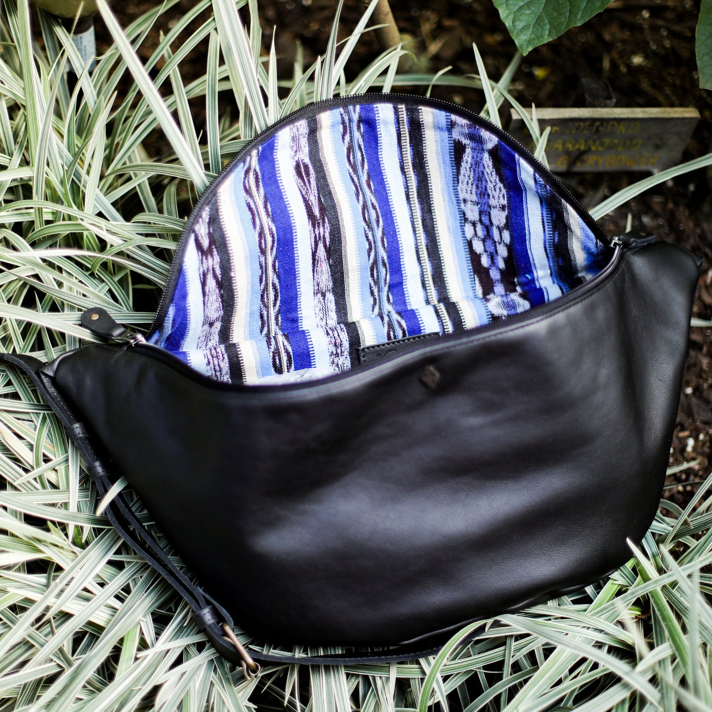 ETHAN BAG - FULL LEATHER - BLACK