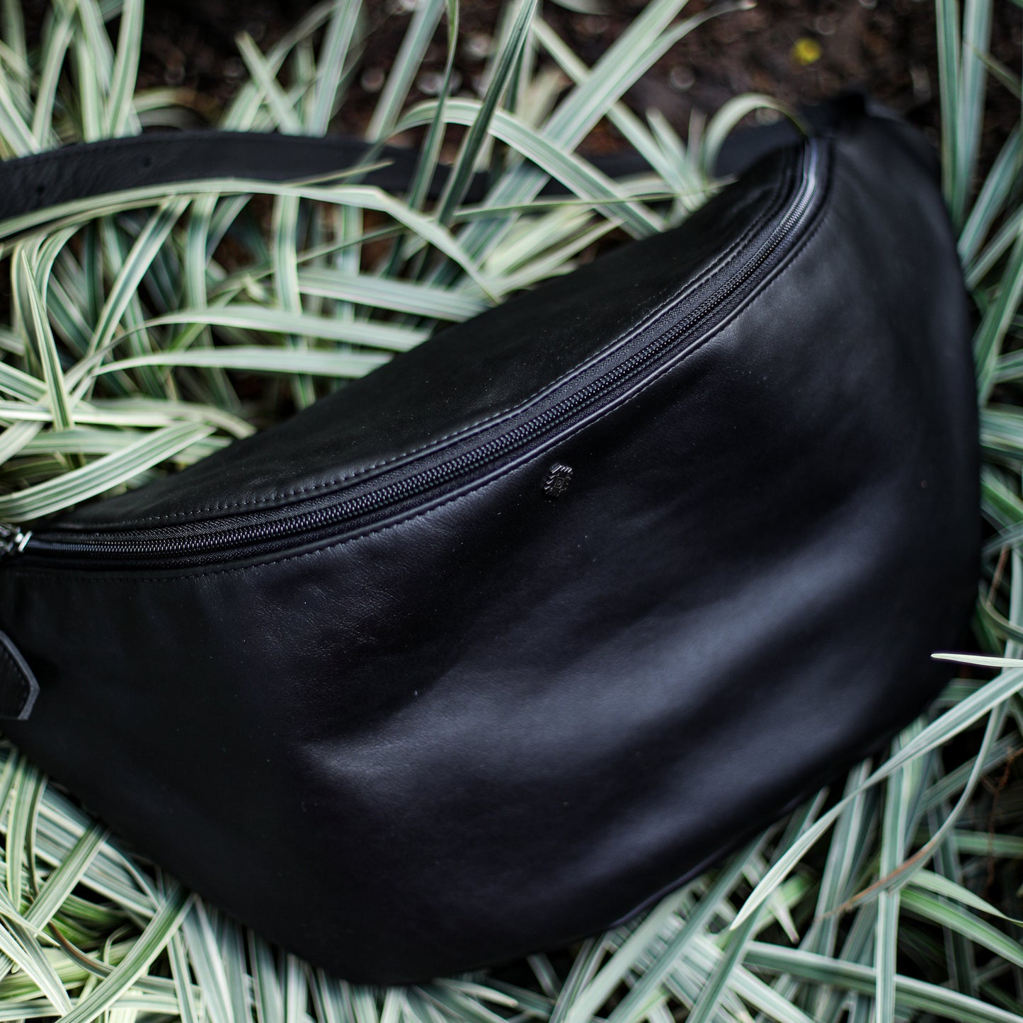 ETHAN BAG - FULL LEATHER - BLACK
