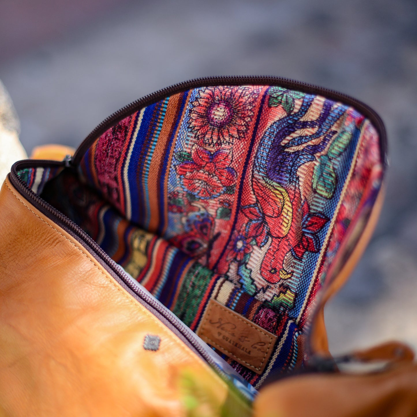 ETHAN BAG - FULL LEATHER - DUNA AMARILLA