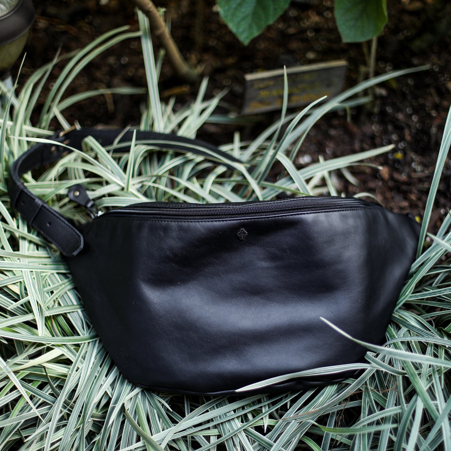 ETHAN BAG - FULL LEATHER - BLACK