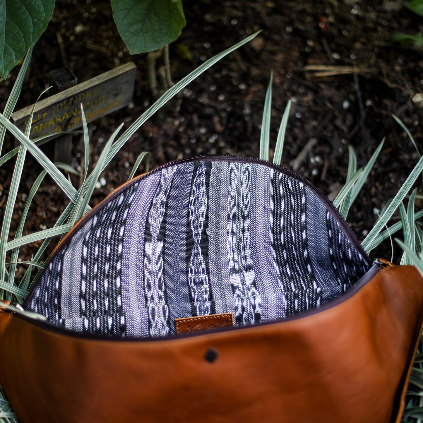 ETHAN BAG - FULL LEATHER - CAFE