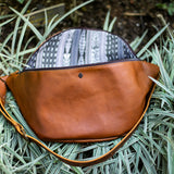 ETHAN BAG - FULL LEATHER - CAFE